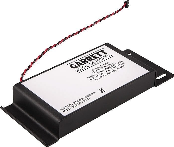 Garrett Multi-Zone Walk-Through Metal Detector with 1.5Ah Lithium Battery Module (Short Run) - Ideal for Security Checkpoints, Event Screening & High-Traffic Areas