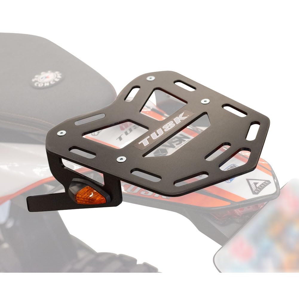 Tusk Top Rack for KTM 500 EXC-F 2020-2022 | Heavy-Duty Motorcycle Luggage Rack | Perfect for Off-Road Adventures & Gear Transport