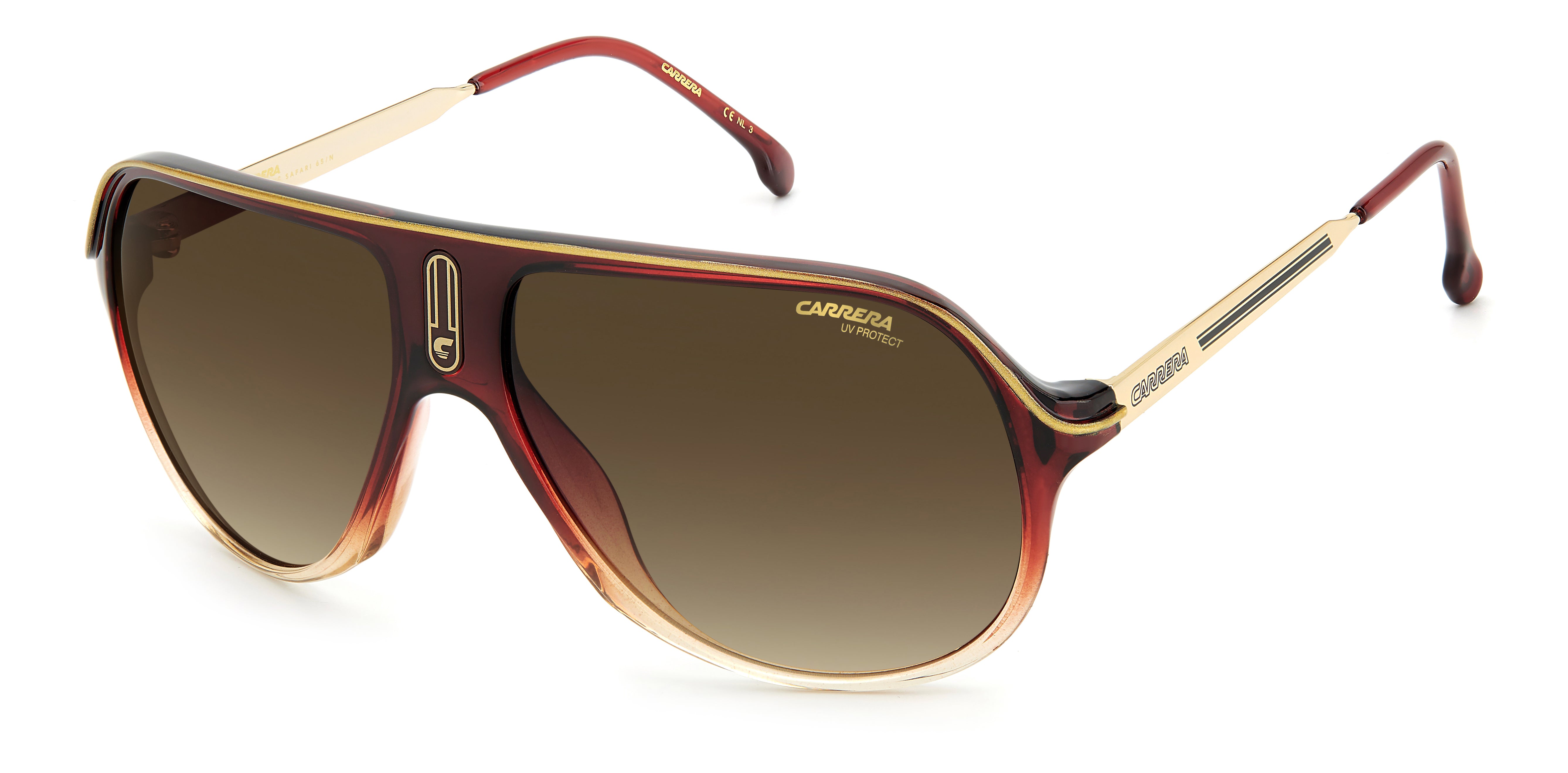 CARRERA SAFARI65/N 7W5 6215 Polarized Sunglasses for Men & Women - UV Protection, Lightweight Frame - Perfect for Driving, Beach & Outdoor Activities