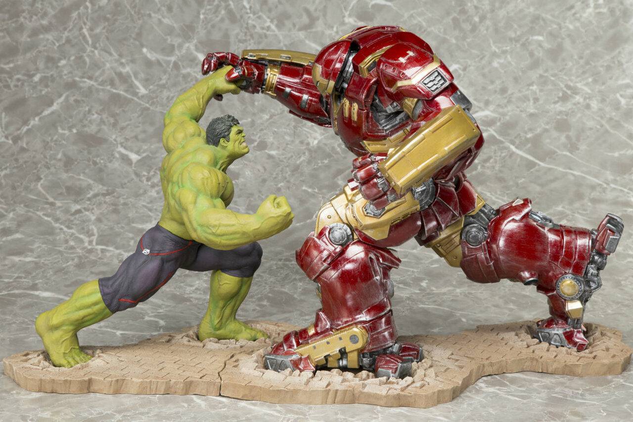 Marvel Avengers Age of Ultron Hulkbuster Iron Man ARTFX+ Collectible Statue - Premium Superhero Figure for Display & Gift