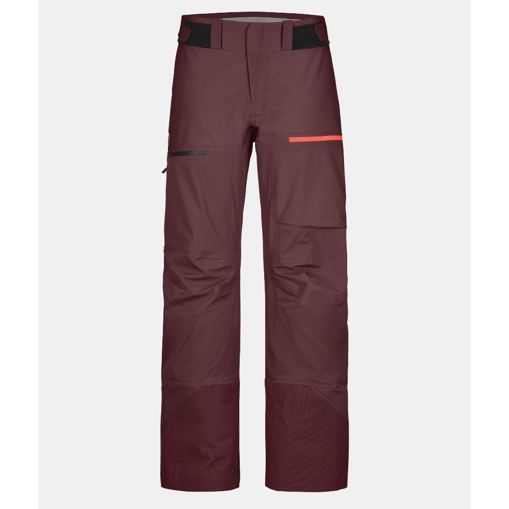 Ortovox 3L Ravine Shell Pants for Women - Lightweight Waterproof Hiking Pants for Outdoor Adventures & Mountain Climbing