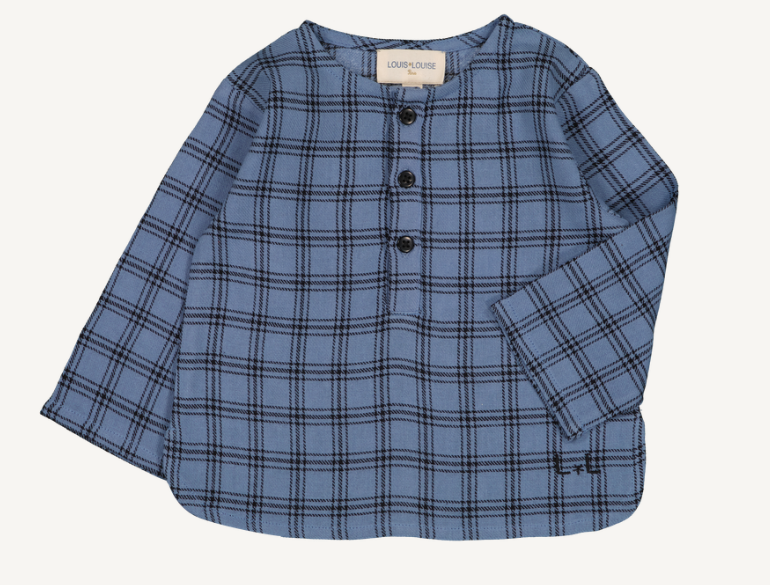 LOUIS LOUISE ONCLE Baby Shirt - Cute Cotton Tops for Boys & Girls (18 Months to 2 Years) - Perfect for Family Outings, Birthday Parties & Photo Shoots