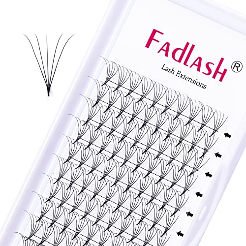 3D to 20D Volume Lash Extensions - Premade Eyelash Fans with Pointy Base (0.05, 0.07, 0.10 Thickness, 8-20mm Length) - 5D-0.10C Thin Base 16mm for Dramatic Eye Look - Perfect for Salon, Bridal & Special Occasion Makeup