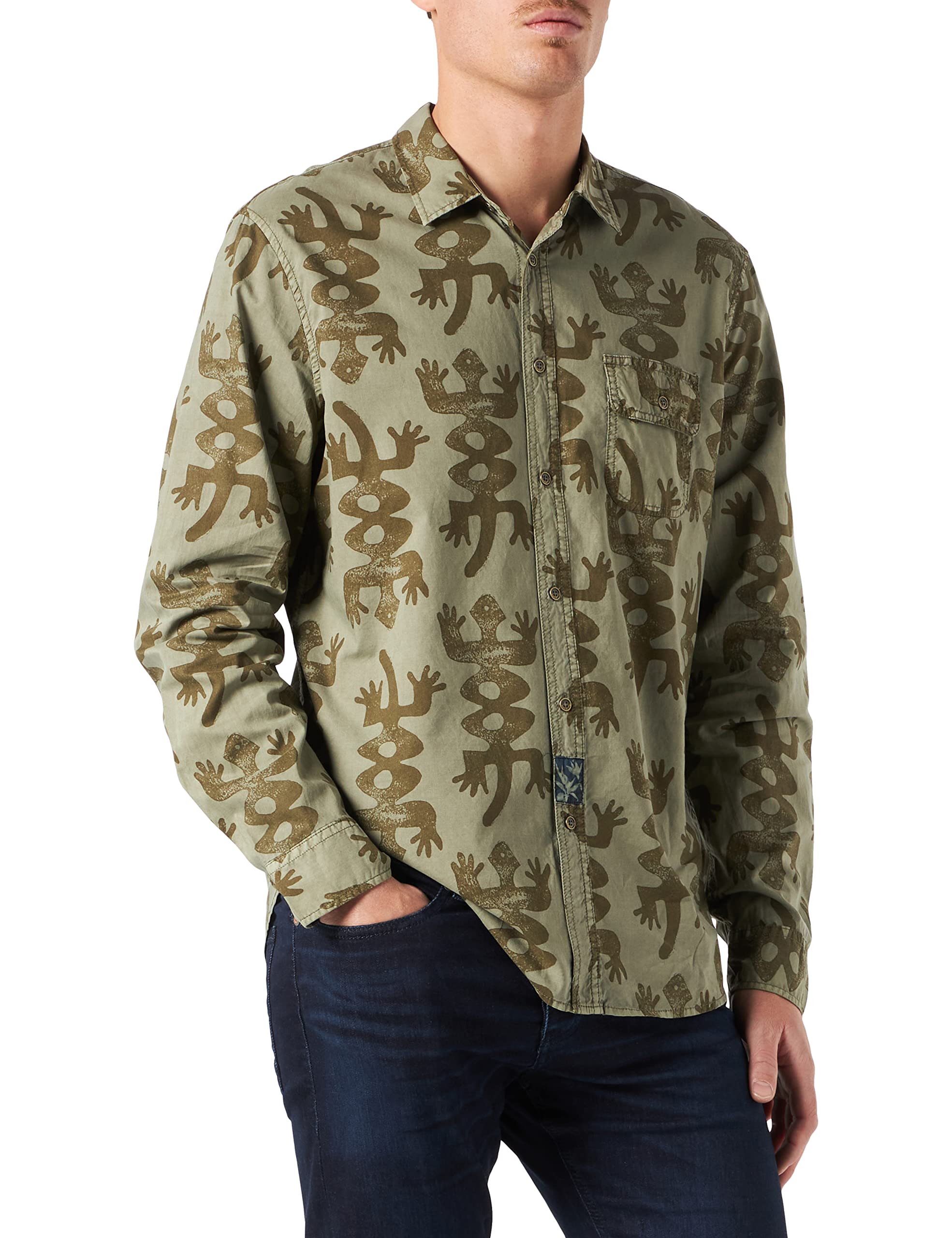 Desigual Men's Casual Shirts - Stylish & Comfortable Cotton Tops for Everyday Wear | Perfect for Work, Travel & Weekend Outfits