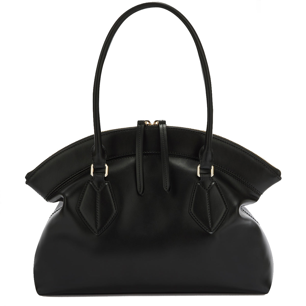 Furla Erica M Nero Shoulder Bag for Women - Genuine Leather Crossbody Purse with Adjustable Strap, WB01464BX3346 - Perfect for Work, Travel & Everyday Use