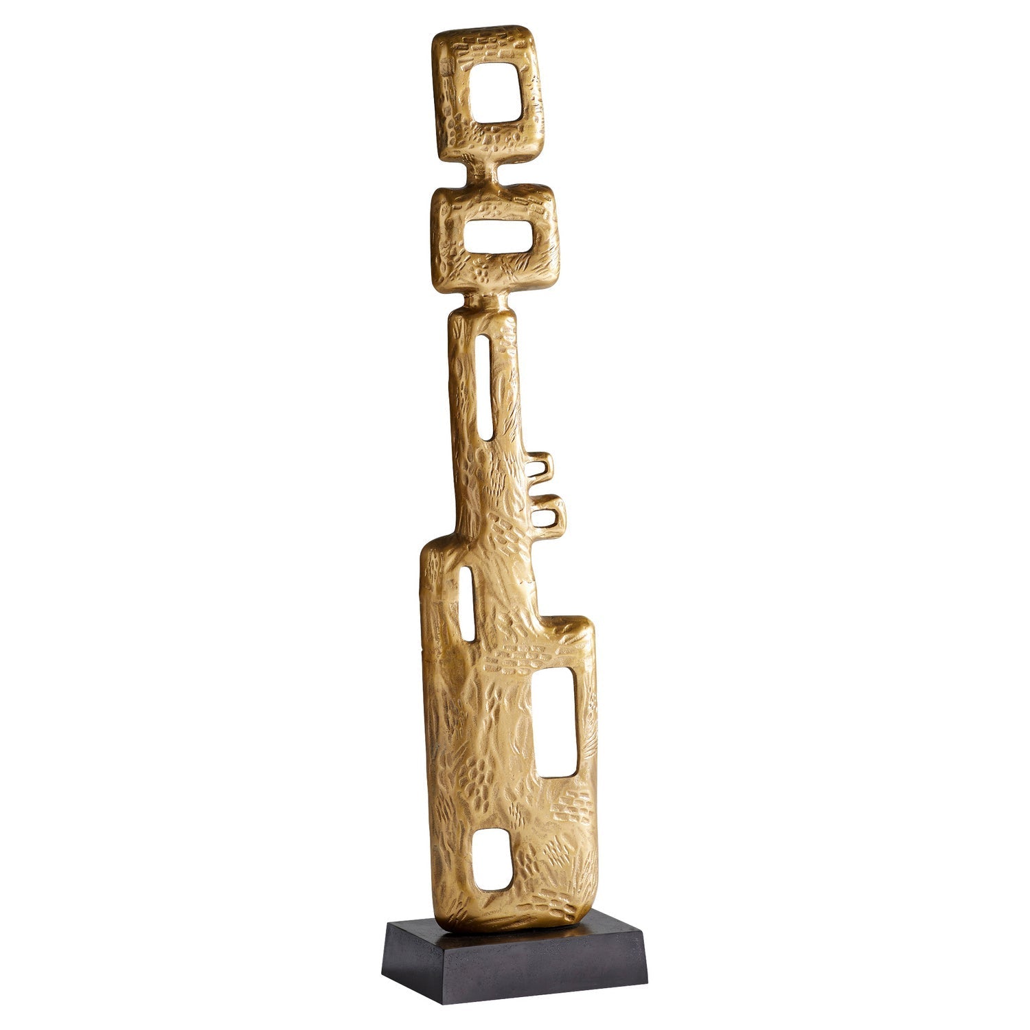 Cyan Design 11175 Sargon Lux Sculpture in Gold - Elegant Home Decor for Living Room, Office & Luxury Gifts