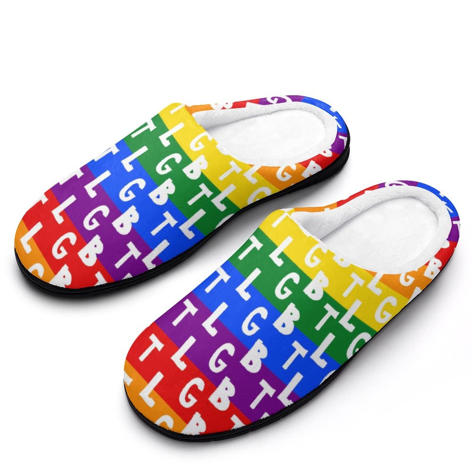 Women's Warm Anti-Slip House Slippers - Soft Cotton Indoor/Outdoor Comfort Shoes for Home, Bedroom & Lounge - Cozy Winter Housewear for Relaxing & Walking
