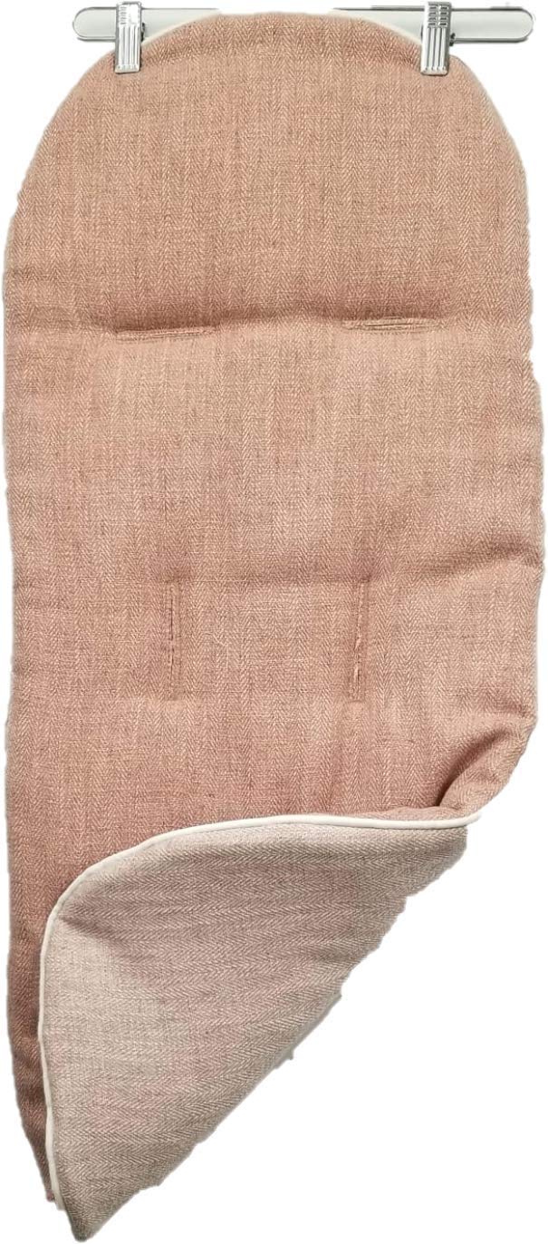 Premium Baby Stroller Seat Liner - Soft Fedora Pink Cushion Cover for Infant Carriage | Comfortable & Washable for Newborns | Perfect for Daily Walks, Shopping & Travel