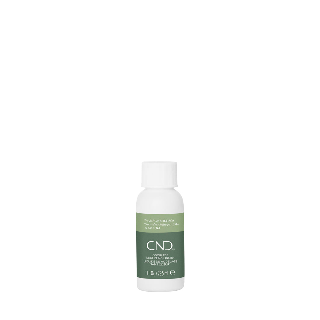 CND Odorless Sculpting Liquid 1 oz - Professional Nail Extension & Repair Gel - Perfect for Salon & Home Manicures