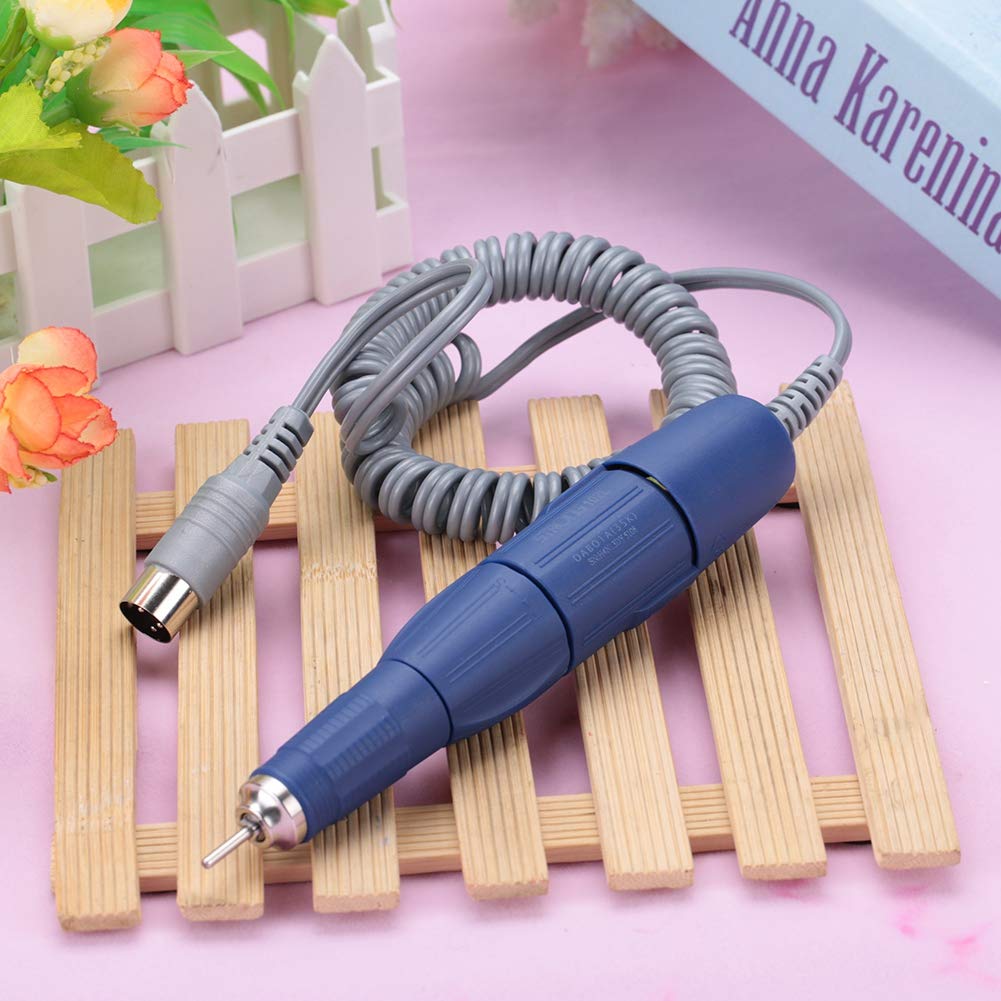 Professional Electric Nail Drill Pen - Durable & Easy-to-Use Manicure Tool for Natural & Artificial Nails | Salon Quality Nail File for Home DIY & Professional Use | Perfect for Gel Polish Removal & Nail Art (Blue)
