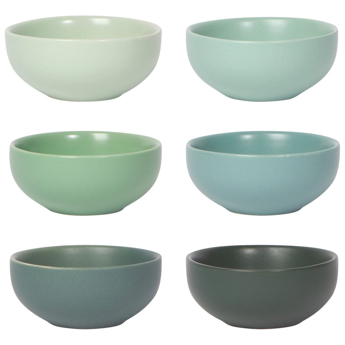 Now Designs Leaf Pinch Bowls Set of 6 - Eco-Friendly Small Serving Dishes for Salads, Nuts, Snacks - Perfect for Dinner Parties, Picnics & Home Decor