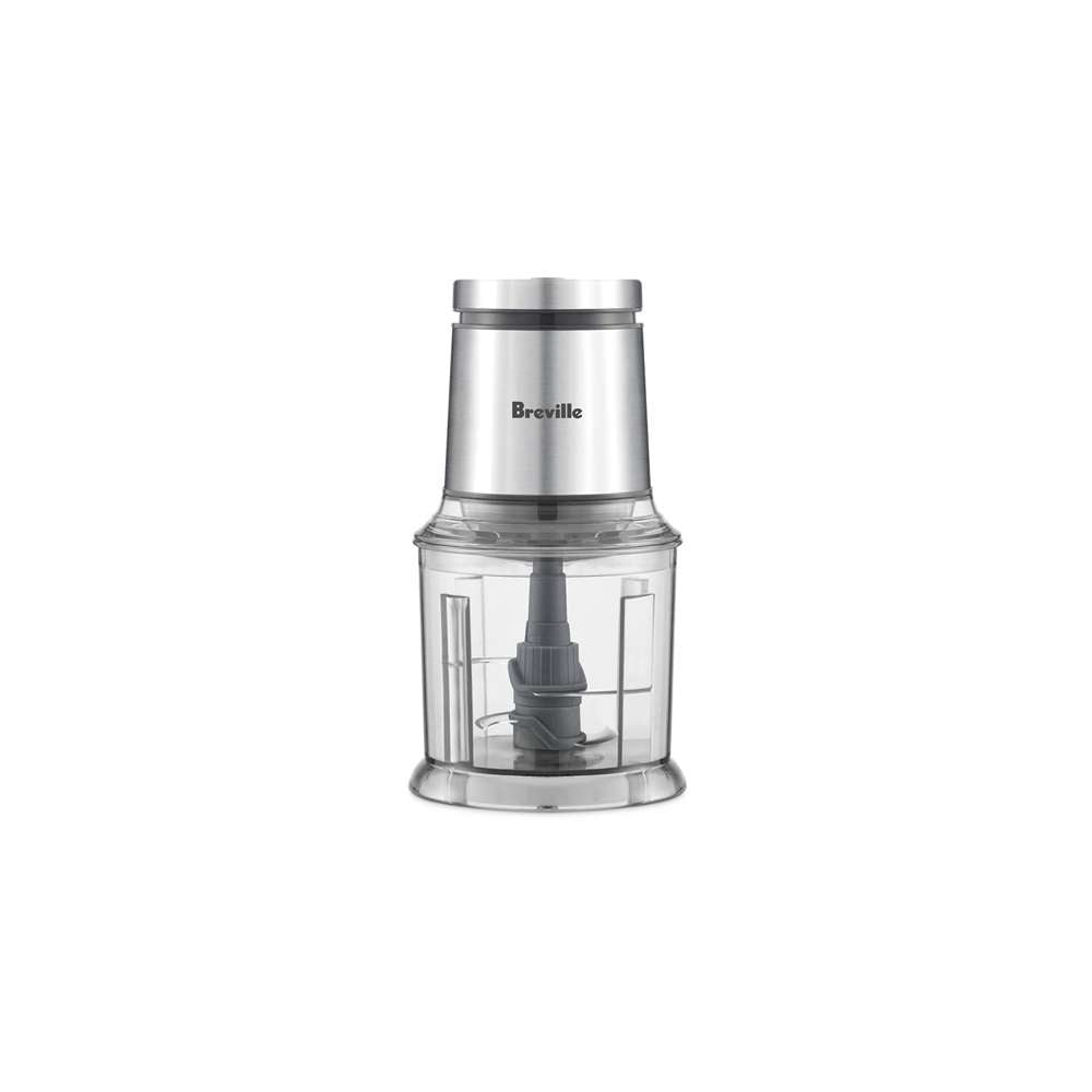 Breville Mini Wizz Quad Blade Food Processor - Compact 4-Blade Chopper for Fruits, Vegetables & Nuts - Perfect for Small Kitchens, Meal Prep & Healthy Snacks