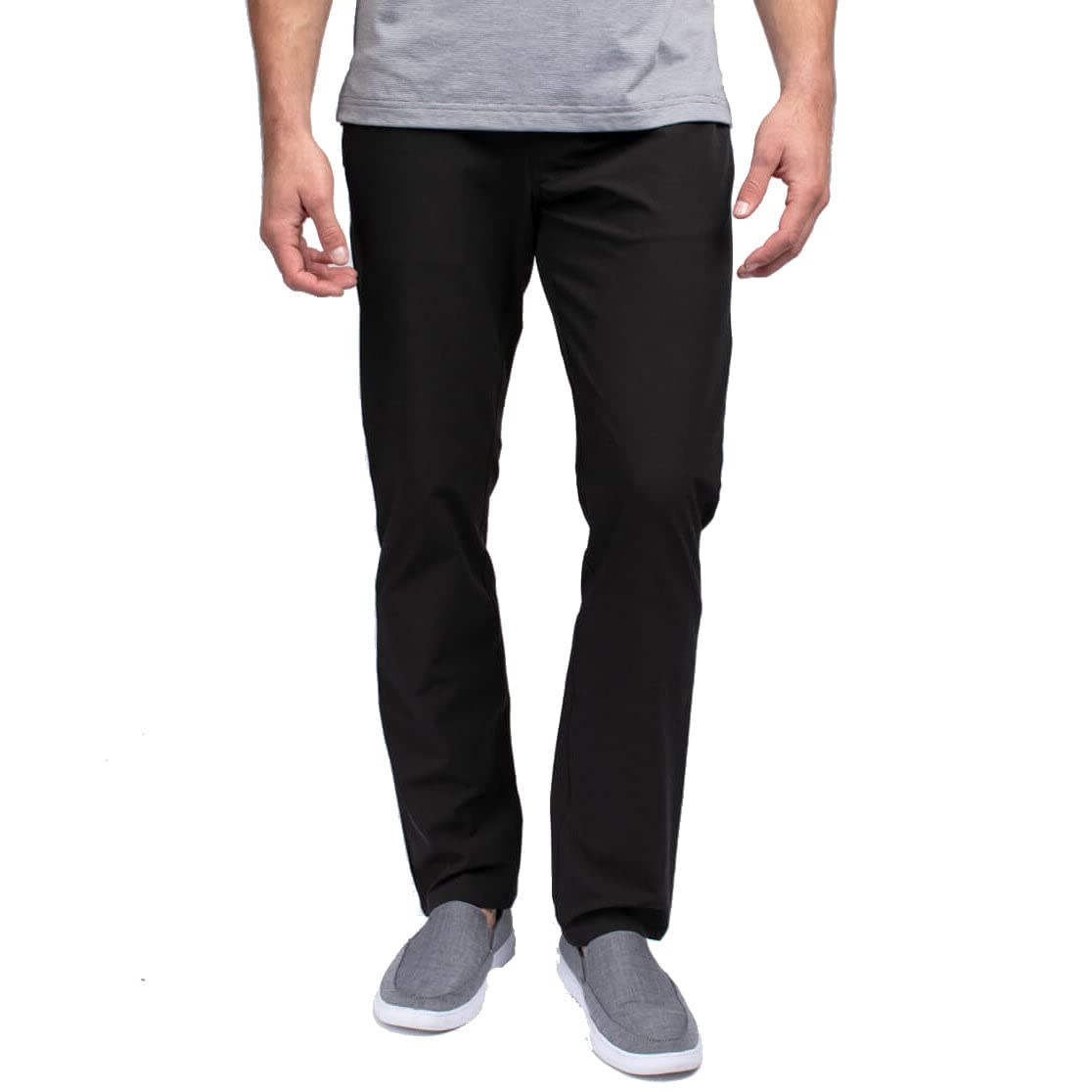 TravisMathew Men's Straight Fit Golf Pants - Comfortable Stretch Fabric for Golfing, Office & Casual Wear | Moisture-Wicking & Breathable Performance Apparel