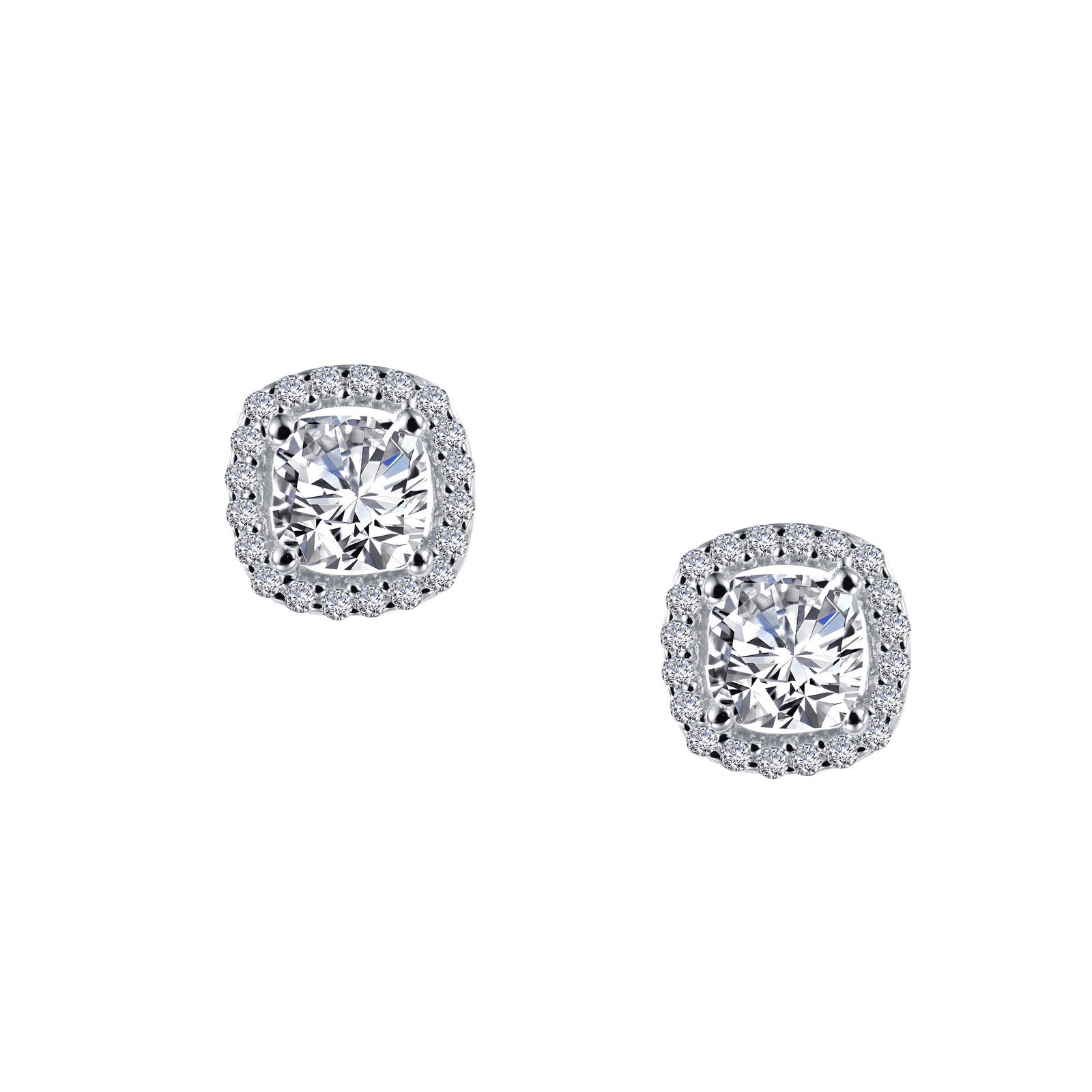1.52 CTW Diamond Halo Stud Earrings for Women - Elegant & Sparkling Jewelry for Everyday Wear, Parties & Special Occasions