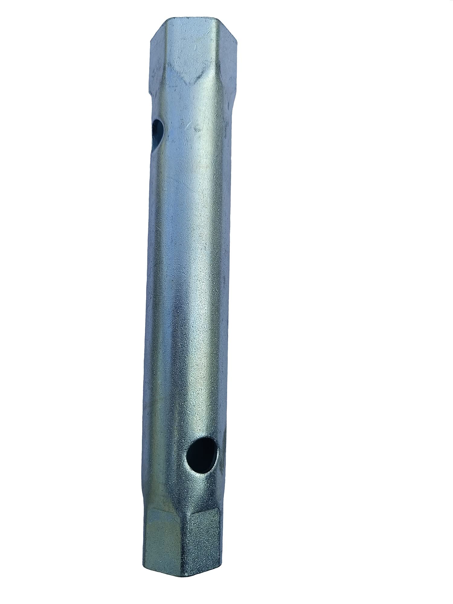 GSK 24 x 27mm Chrome Plated Cut Tubular Box Spanner Wrench - Heavy Duty Box End for Tractor, Automotive & Truck Repair | Perfect for Engine Maintenance, Machinery Assembly and Industrial Applications
