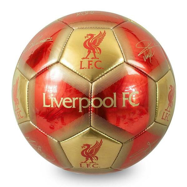 Official Liverpool FC Signature Football - Authentic Premier League Match Ball for Training & Games - Perfect Gift for Soccer Fans & Collectors