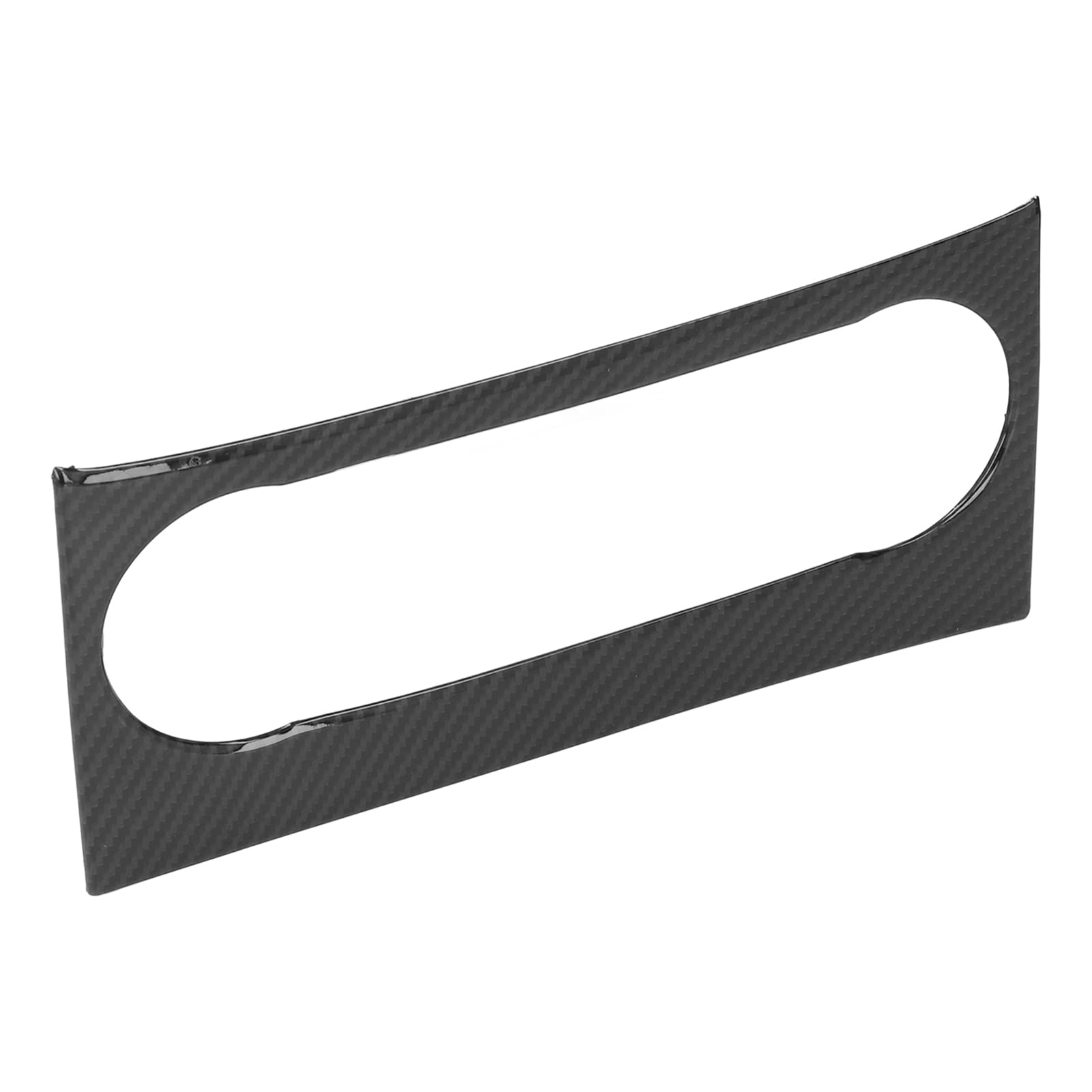 Carbon Fiber Style ABS Automotive Air Conditioner Switch Panel - Central Control Cover Trim for Luxurious Car Interiors | Perfect for Vehicle AC System Upgrades & Customization