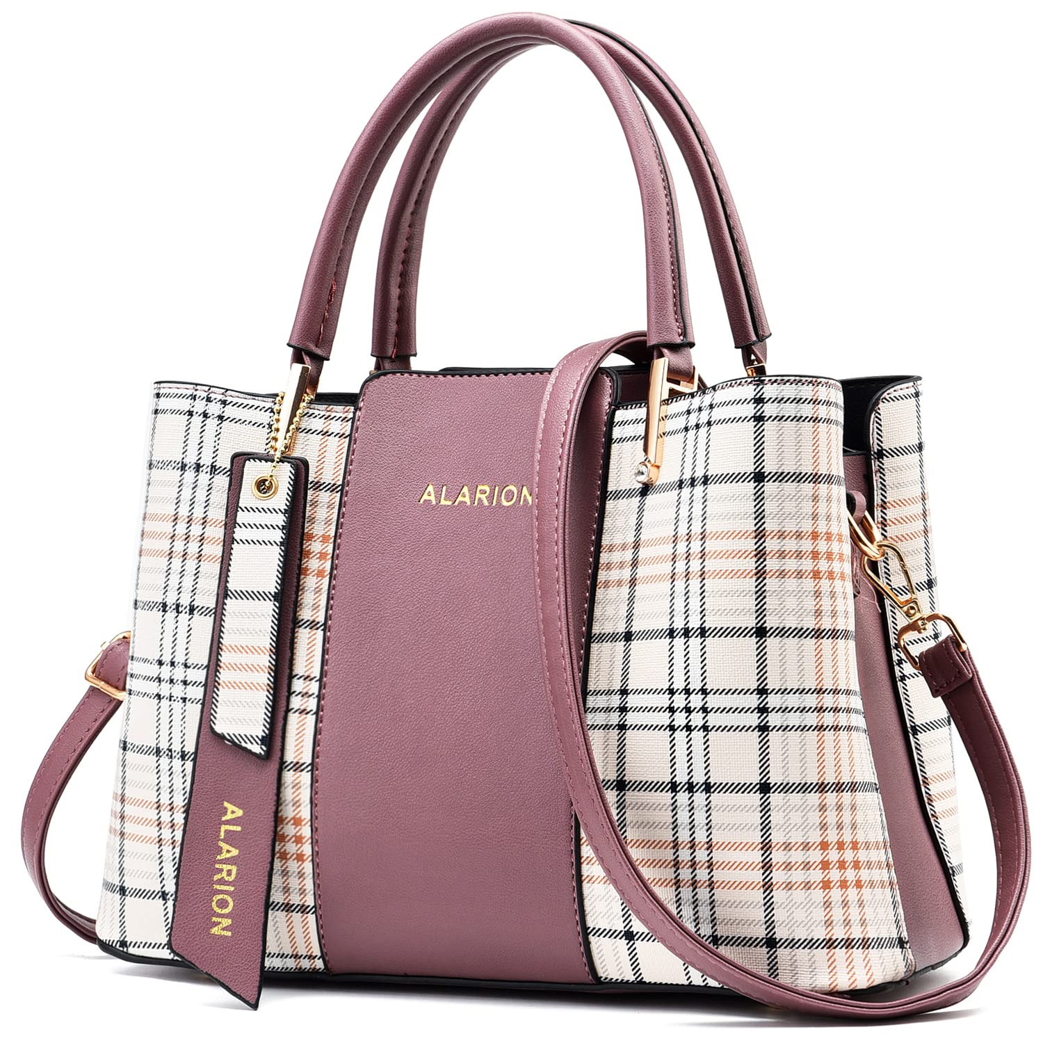 ALARION Women's Shoulder Bag - Stylish Satchel Purse for Work & Travel
