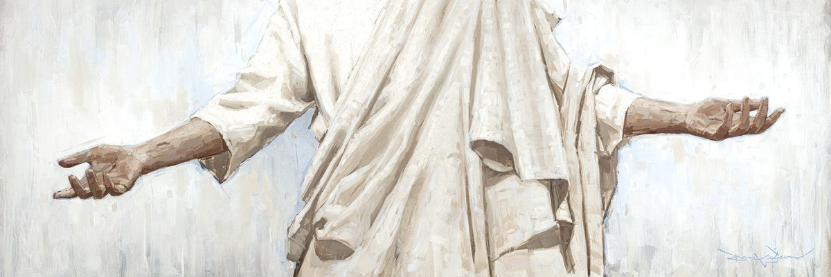 Arms of Redemption Gallery Wrap Canvas - Premium Wall Art Decor for Living Room, Bedroom & Office - Ready to Hang, High-Quality Printed Canvas Painting