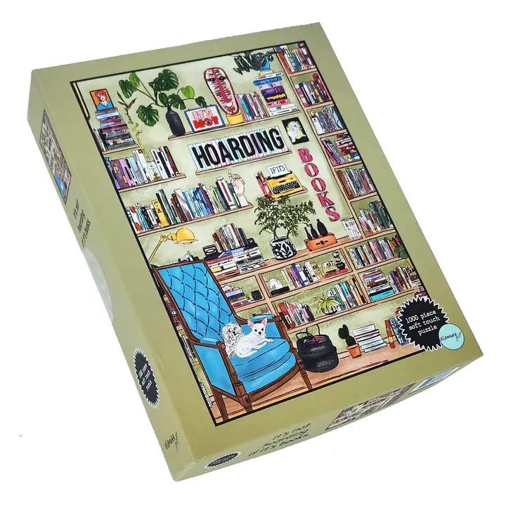 1000 Piece Jigsaw Puzzle - Book Lover's Collection | Perfect for Relaxation & Family Game Night