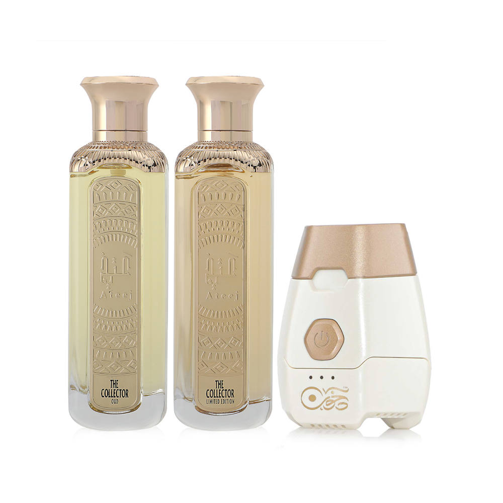 Dukhoon Collector Set - 3 Piece Aromatherapy Kit for Home, Office & Meditation | Essential Oil Diffuser Accessories