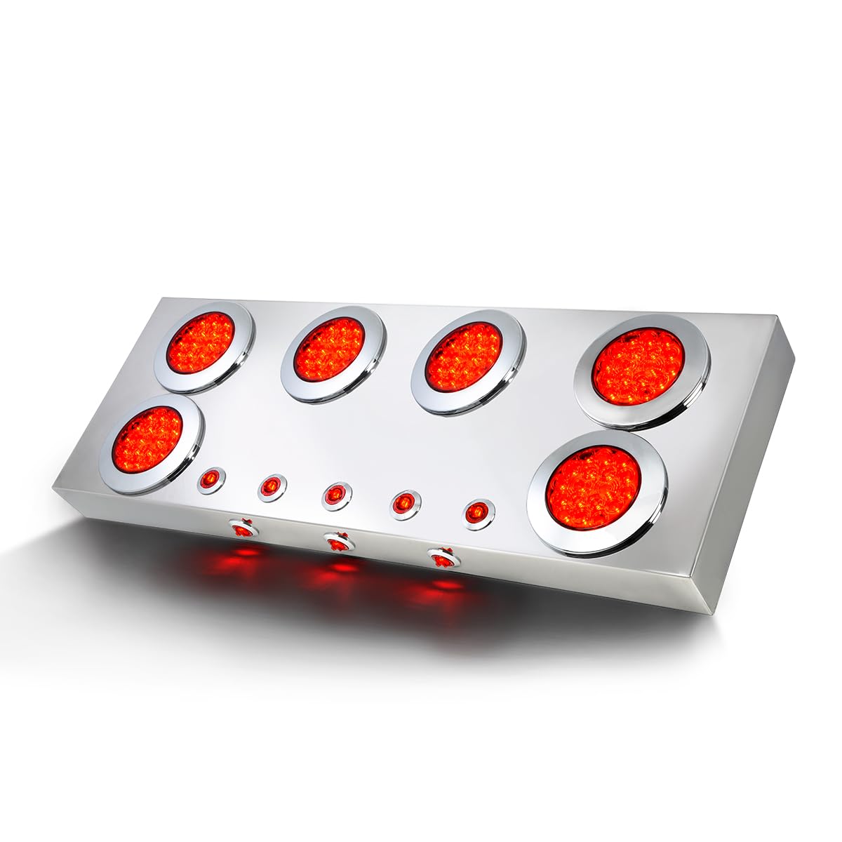GG Grand General 91322 Stainless Steel Rear Center Light Panel with 4