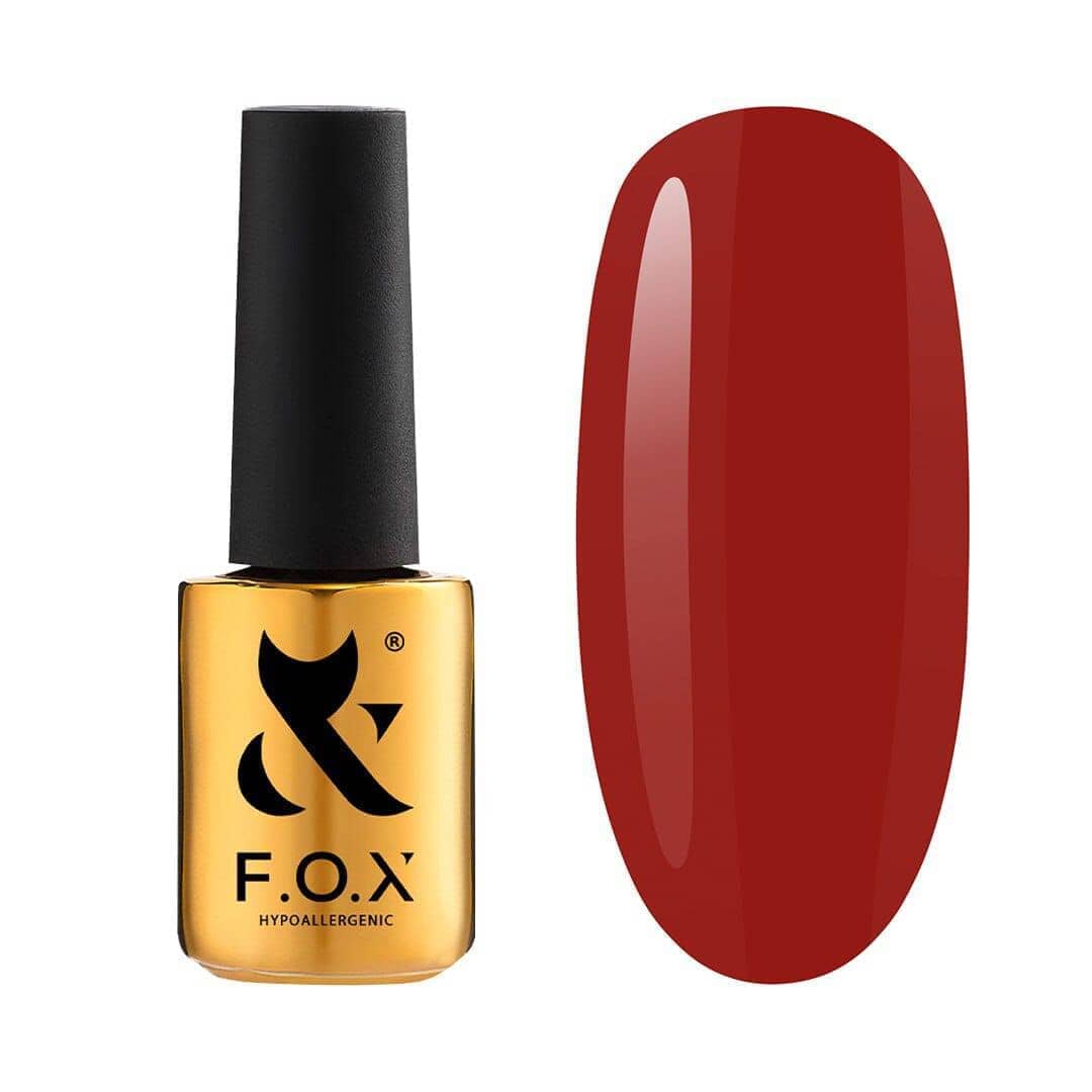 F.O.X Spectrum 074 Nail Polish - 7ml Bottle for Professional Salon & Home Manicure - Long Lasting Glossy Finish for Special Occasions & Daily Wear