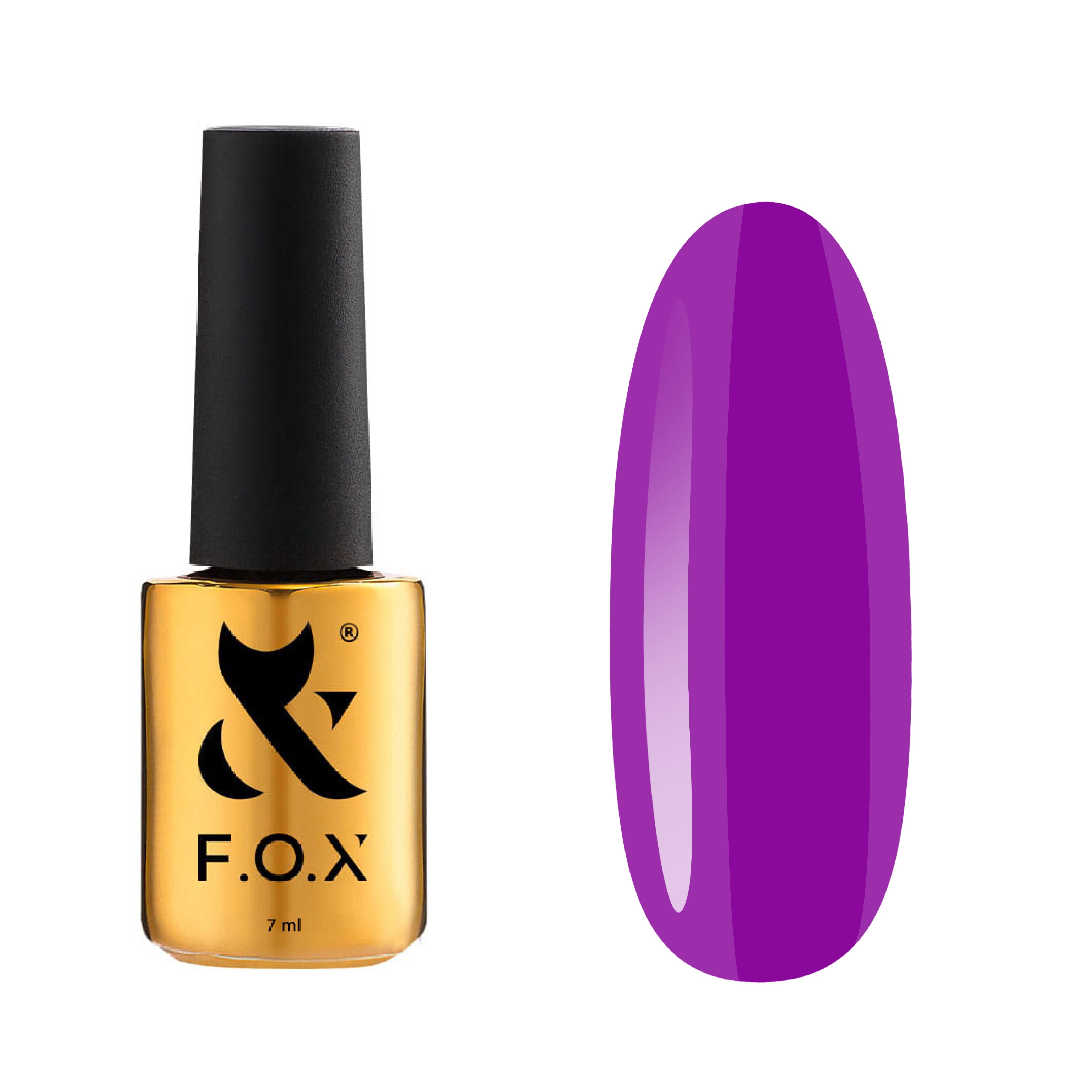 F.O.X Acryl Gel Nail Polish Bottle 019 - 14ml Professional UV/LED Gel for Nail Art & Manicure - Perfect for Salon, Home Use & DIY Nail Designs