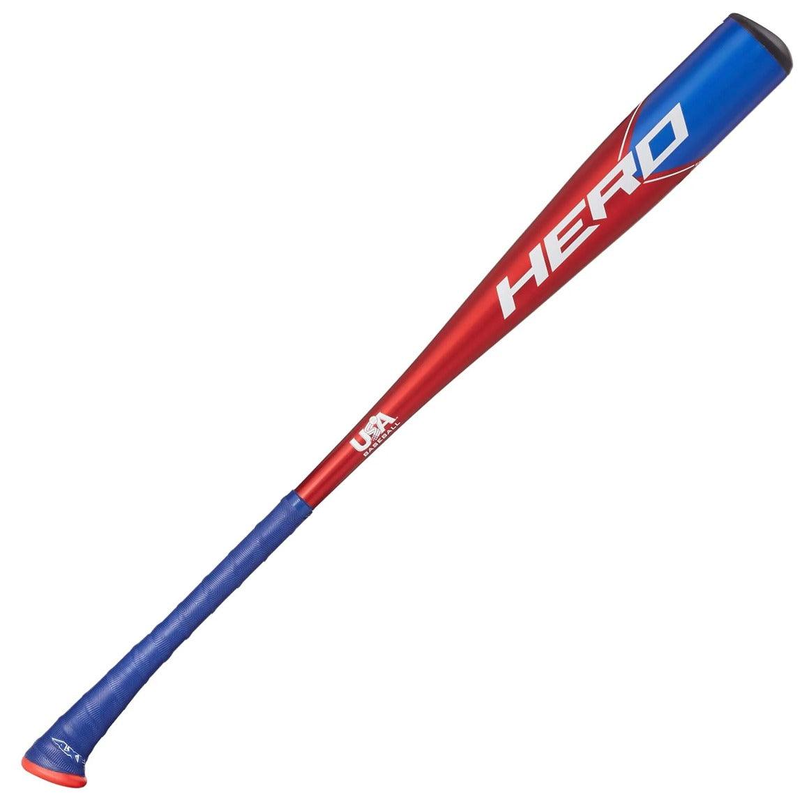 2023 Hero Hyperspeed USA Baseball Bat (11) - Lightweight & Durable for Youth & Adult Players - Perfect for Training, Games & Tournaments