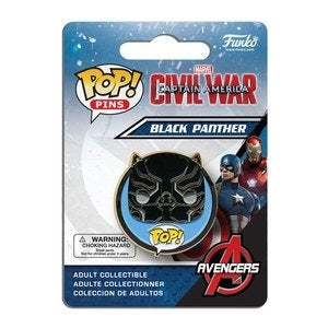 Marvel Captain America: Civil War Funko Pop! Black Panther Vinyl Figure – Collectible Superhero Toy for Fans, Gifts & Display