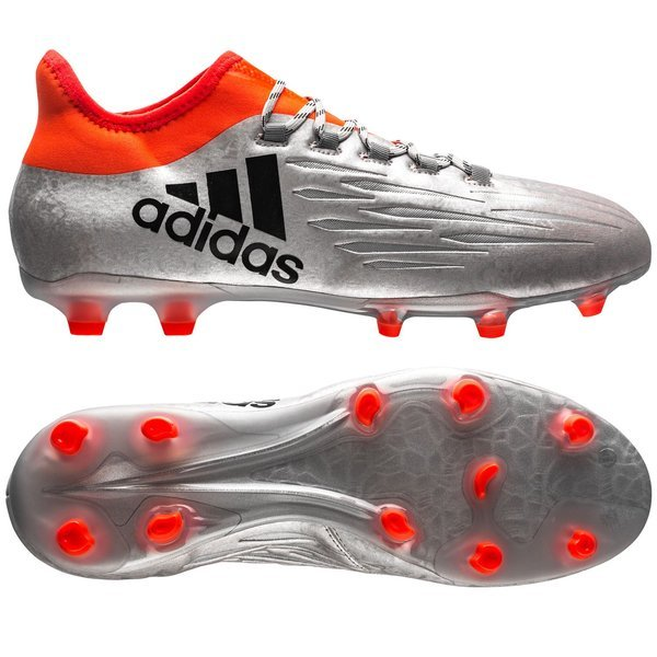 Adidas X 16.2 FG Soccer Cleats - Men's Firm Ground Football Shoes for Artificial Grass & Turf - Perfect for Training & Matches