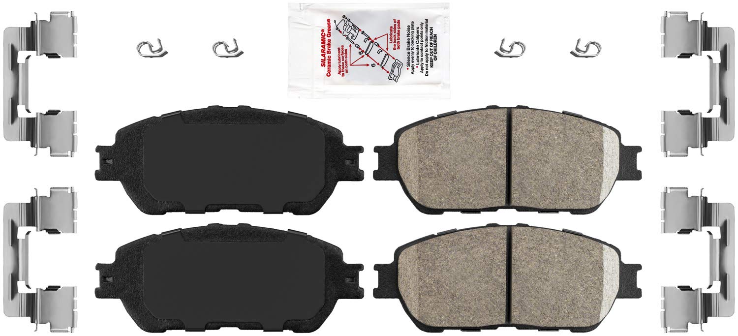 Premium Disc Brake Pad Set for Toyota Tacoma 2005-2023 - High Performance Brake Pads for Smooth & Safe Stopping - Perfect for Off-Roading, Daily Commuting & Heavy Loads