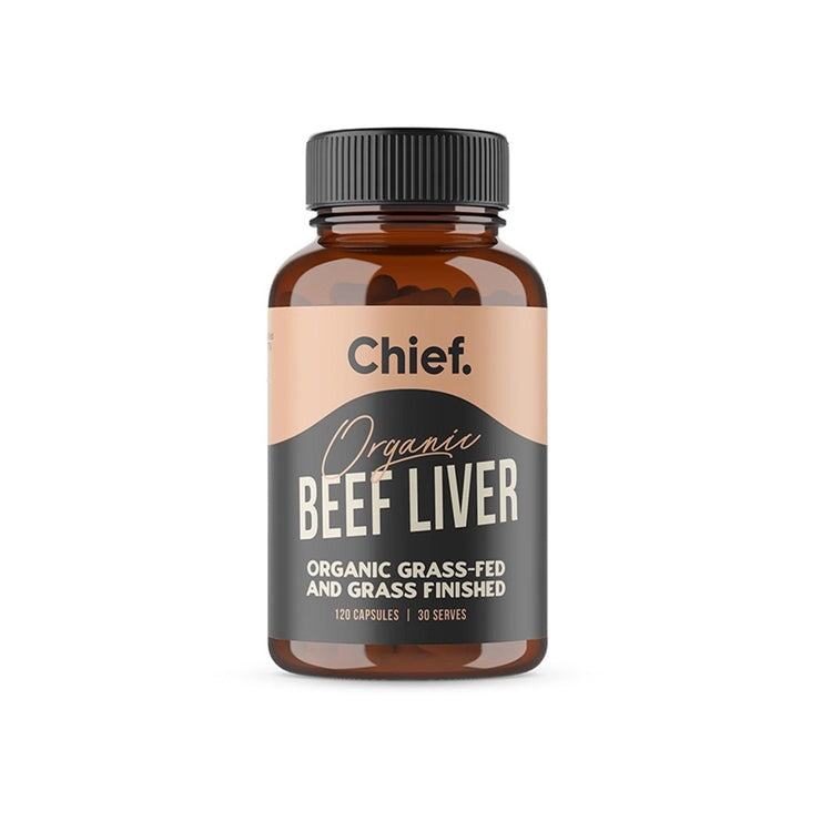 Organic Beef Liver Capsules - Grass-Fed, Freeze-Dried, Rich in Iron & Vitamin A - Supports Energy, Immunity & Liver Health - Perfect for Paleo, Keto & Whole Food Diets