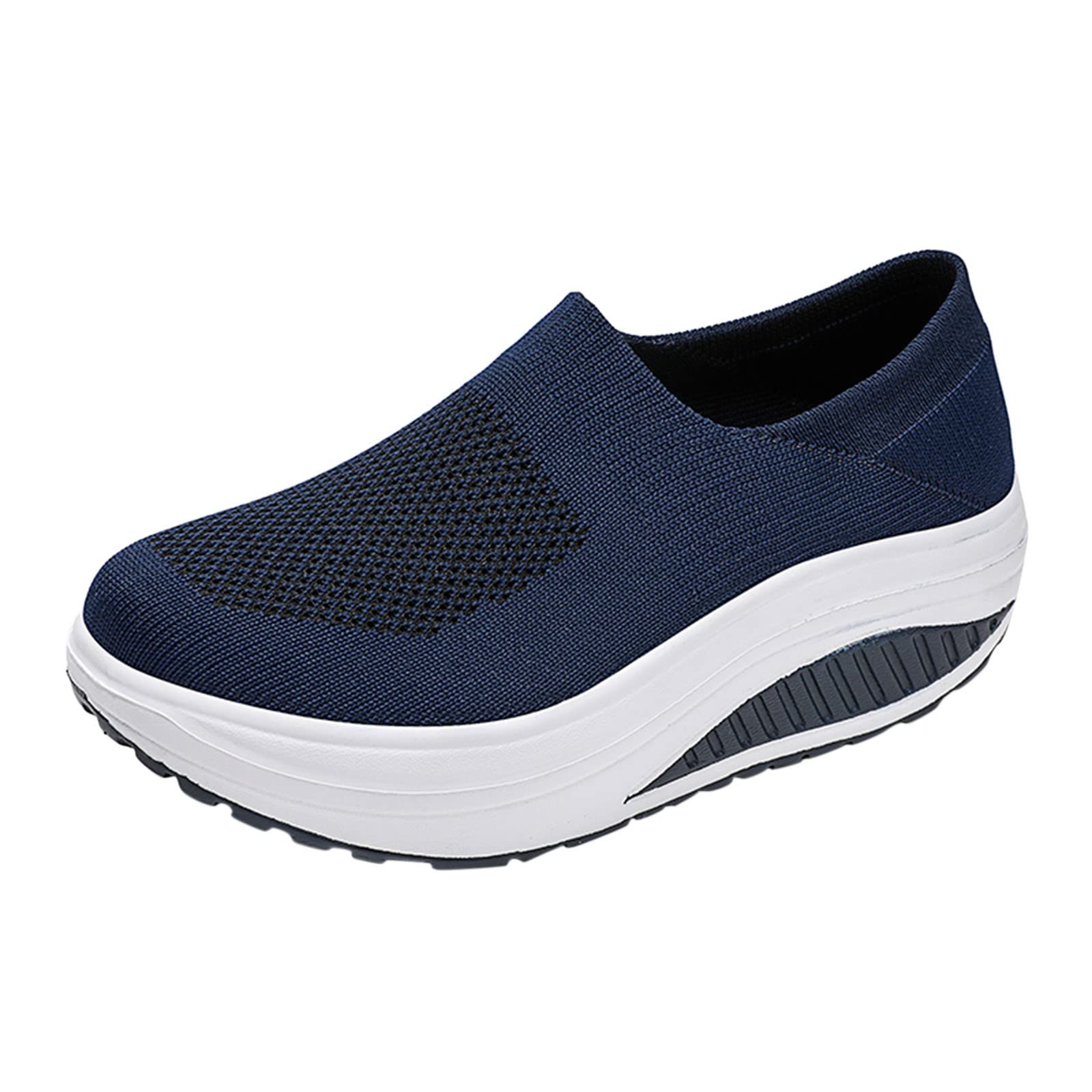 PATOPO Women's Black Sneakers - 2022 Spring Fashion Casual Shoes for Women | Comfortable Outdoor Walking & Leisure Shoes for Daily Wear, Gym, and Travel