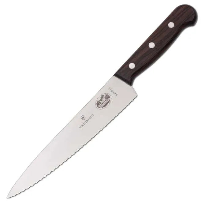 Victorinox 7.5 Inch Wavy Chef's Knife - Professional Kitchen Knife for Slicing, Dicing & Chopping - Perfect for Home Cooks & Professional Chefs