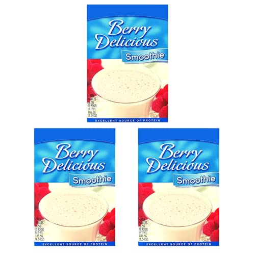 HealthyWise High Protein Meal Replacement Smoothie - Berry Delicious 3 Pack | Low Calorie, Low Fat, 15g Protein | Ideal Protein Compatible | 7 Servings Per Box | Perfect for Weight Loss, Post-Workout Recovery & Busy Lifestyles