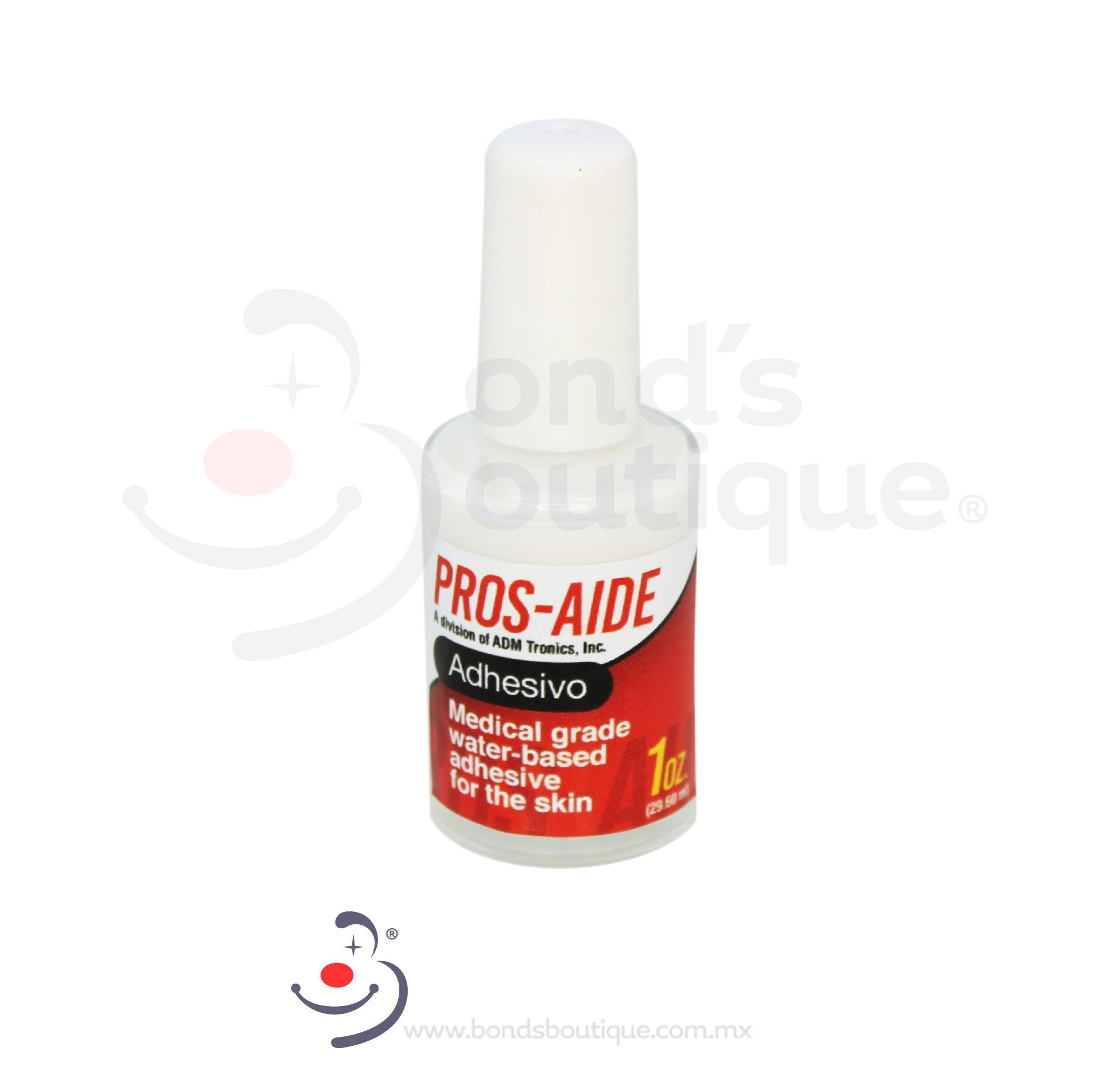 Pros Aide Professional Spirit Gum Adhesive - Strong Hold for Special Effects, Prosthetics & Wigs - Ideal for Halloween, Cosplay & Theater Makeup
