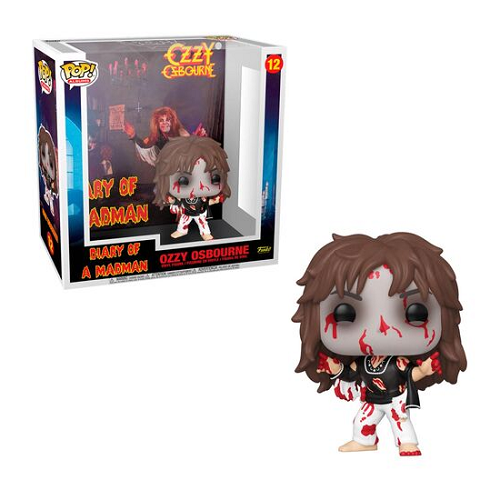 Funko Pop! Vinyl Figure - Ozzy Osbourne Diary of A Madman Album Cover #12 - Collectible Music Memorabilia for Fans & Home Decor