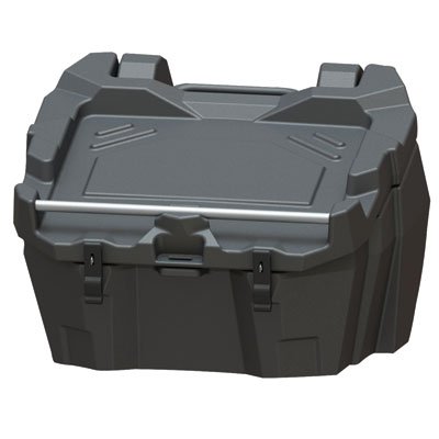 Kimpex Black Cargo Box for Polaris RANGER RZR S 1000 EPS (2016-2018 Models) - Durable Storage Solution for Off-Road Adventures & Hunting Gear