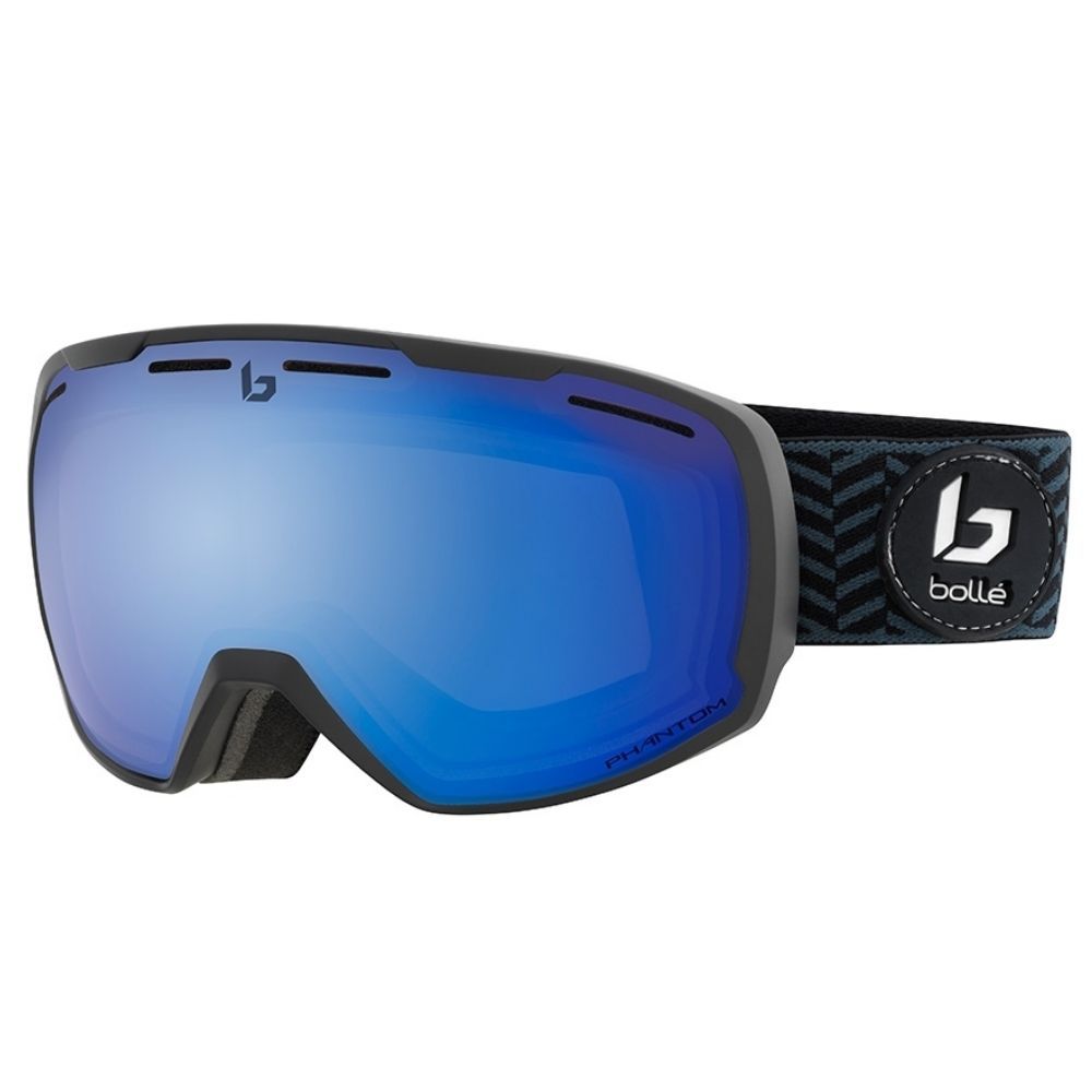 Bolle Laika Ski Goggles for Men & Women - Small/Medium Fit with Adaptive Lens for All Weather Conditions - Perfect for Skiing, Snowboarding & Winter Sports