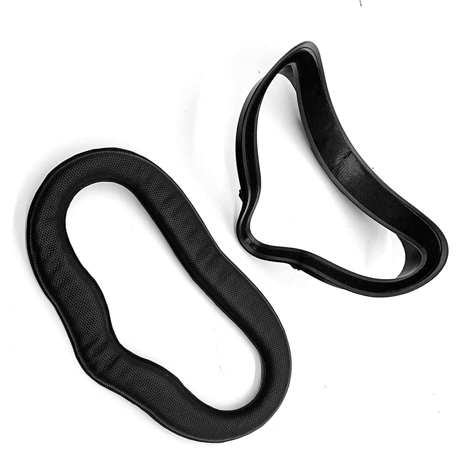 FSLLOVE FANGSHUILIN Replacement PU Face Cushion Cover for Oculus Quest 2 VR Headset - Breathable Protective Face Pad & Eye Cushion Accessories (Black) - Perfect for Gaming, VR Fitness & Extended Play Sessions