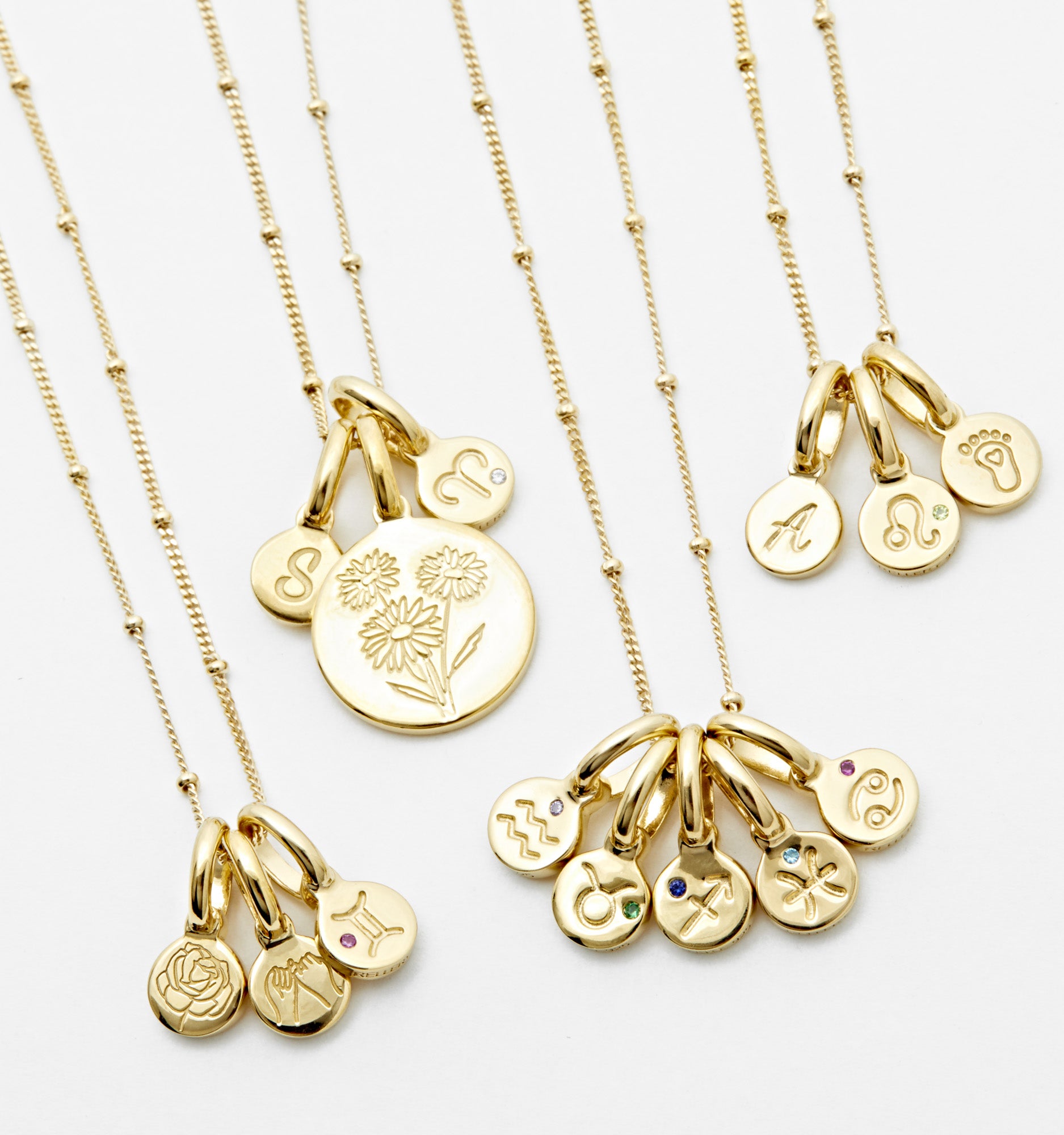 Personalized Rose Initial Necklace - June Birth Flower Jewelry for Women, Gift for Mom, Sister, Girlfriend - Perfect for Birthdays, Anniversaries & Special Occasions
