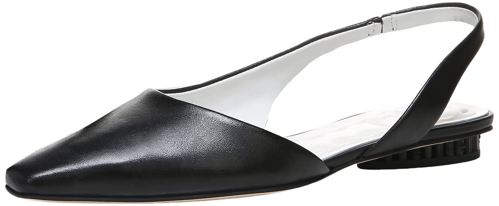 Franco Sarto Women's Riva Pointed Toe Slingback Ballet Flats - Comfortable & Stylish for Work, Office & Casual Outfits