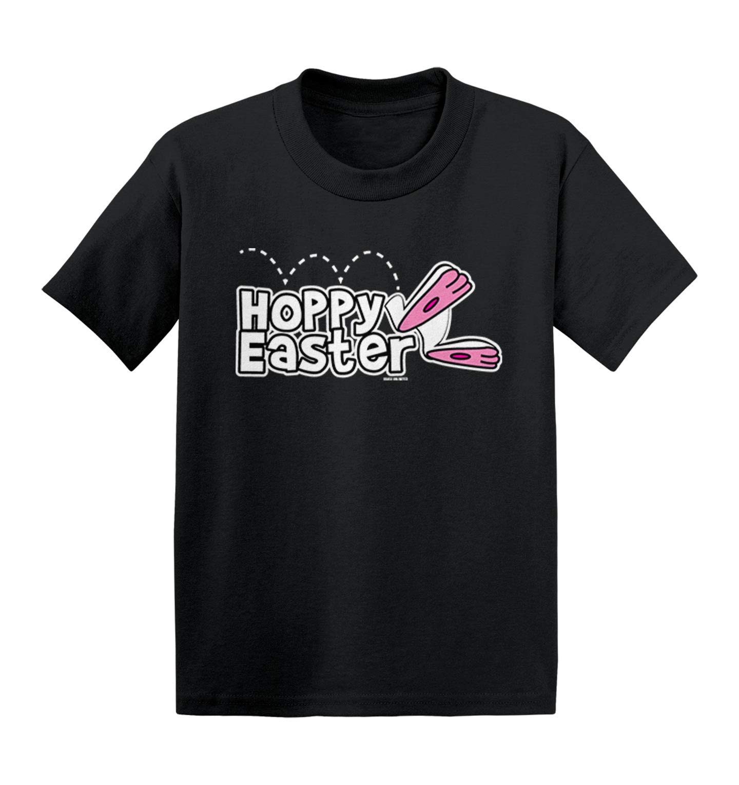 Haase Unlimited Hoppy Easter Happy Bunny Egg Cotton Jersey T-Shirt for Babies & Toddlers - Soft & Comfortable Easter Outfit for Boys & Girls
