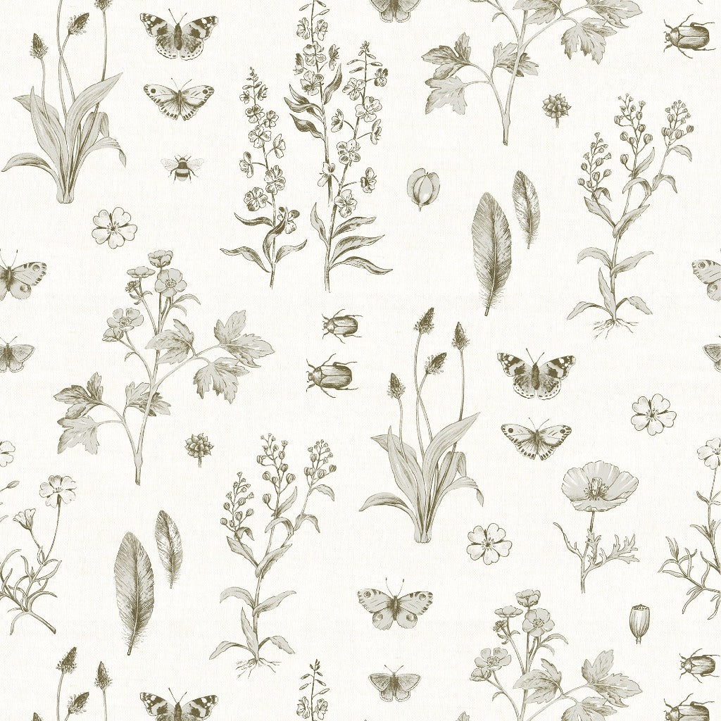 Premium Field Study Fabric - Soft & Durable Dove Print Cotton Material for DIY Crafts, Quilting & Home Decor Projects