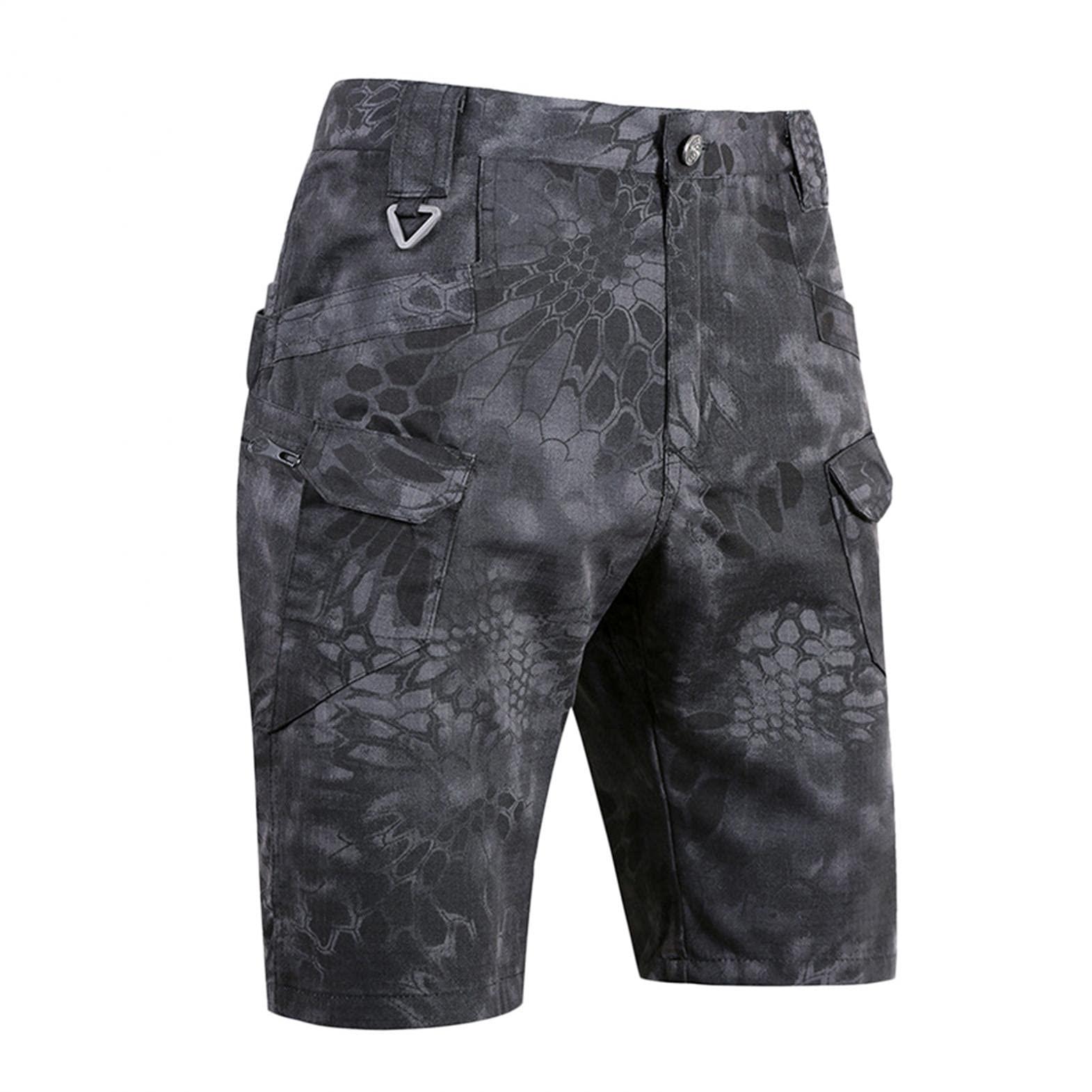 Men's Lightweight Stretch Cargo Shorts - Outdoor Hiking, Travel, Fishing & Golf Tactical Shorts for Active Lifestyle | Quick-Dry & Comfortable for Summer Adventures