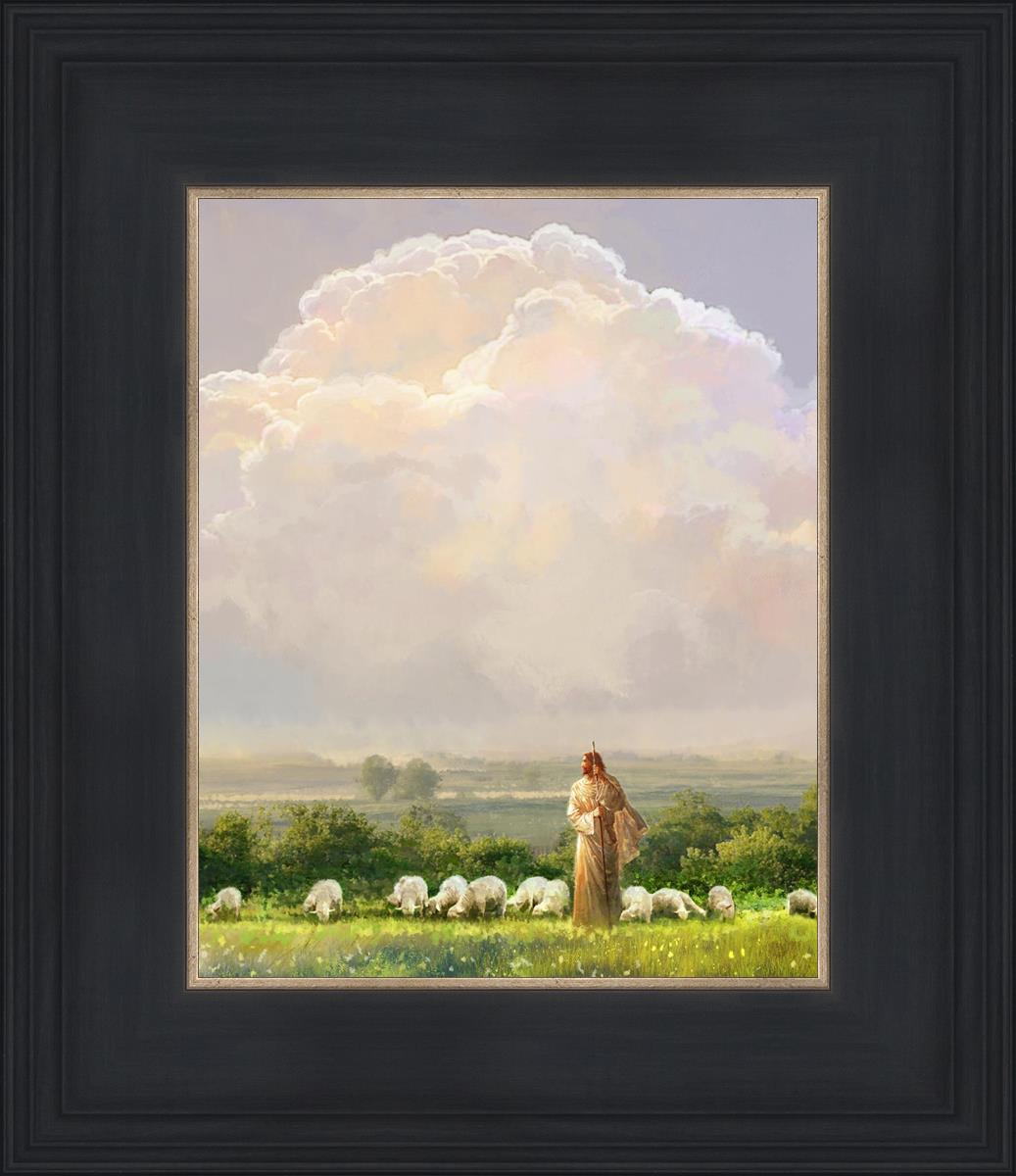 I Shall Not Want - Inspirational Christian Wall Art Decor for Home, Office & Church - Perfect for Faith-Based Gifting & Spiritual Encouragement