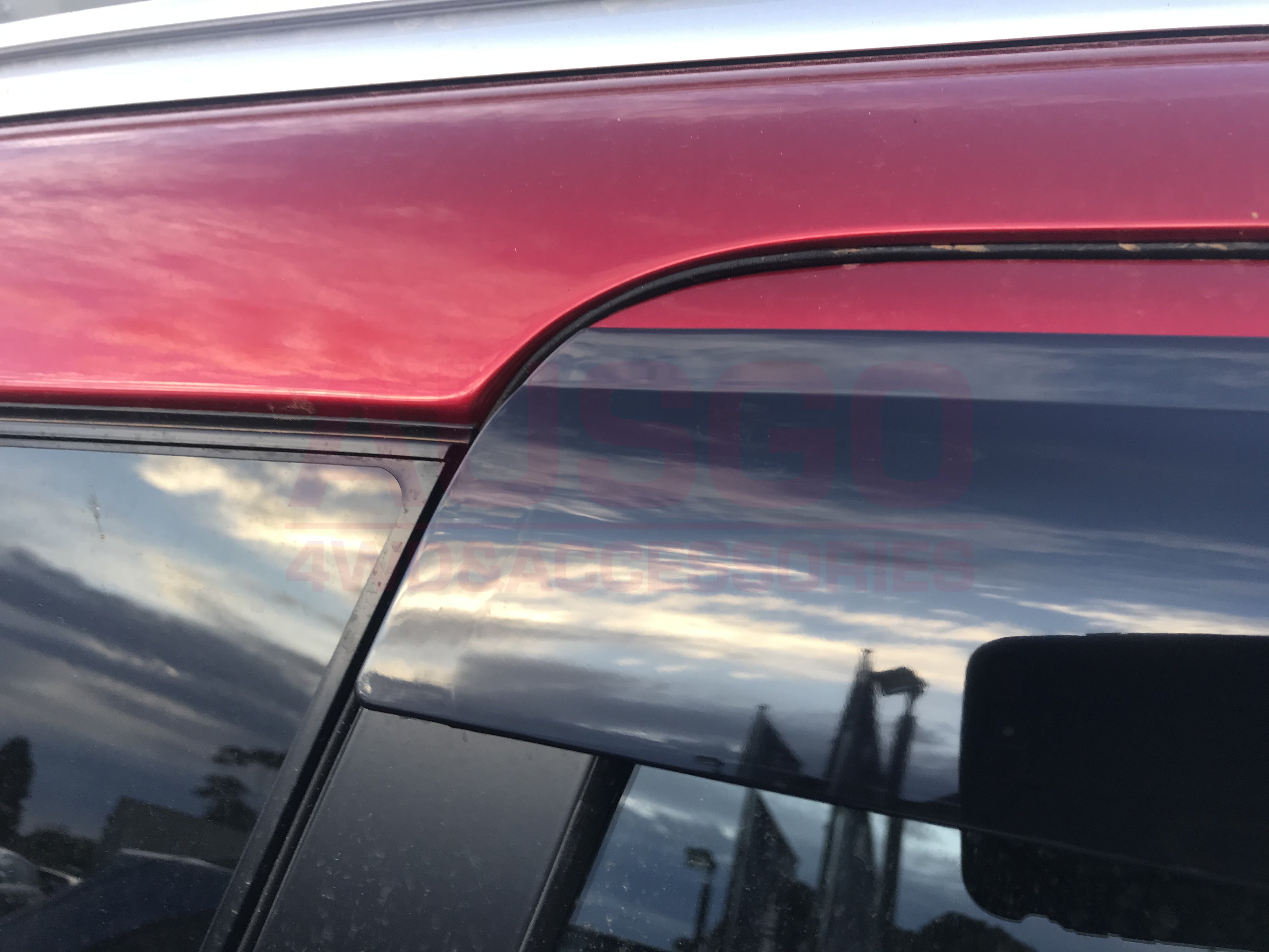 Weather Shields for Mitsubishi Outlander 2012-2021 - Durable Car Window Deflectors for Rain Protection & Improved Airflow | Perfect for All-Weather Driving & Road Trips