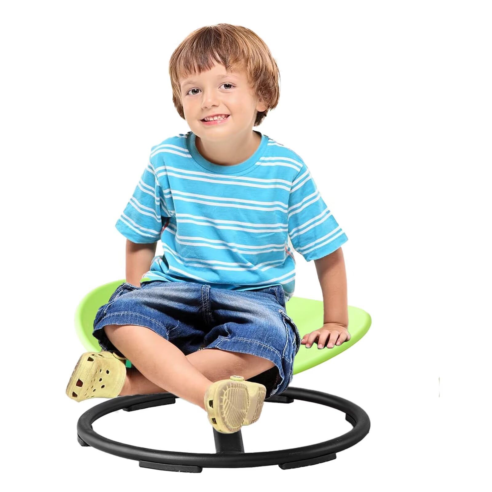 Kids Spinning Chair - Autism Sensory Sit and Spin Toy for Body Coordination & Balance Training | Vestibular Therapy Swivel Rocking Chair for Children | Perfect for Sensory Rooms, Classrooms & Home Play