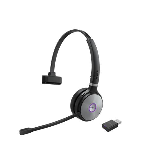 Yealink WH62 Mono Portable DECT Wireless Headset for Microsoft Teams - Certified for Seamless Business Calls & Remote Work (1208641) | Ideal for Office Professionals, Customer Support & Work-from-Home Setups